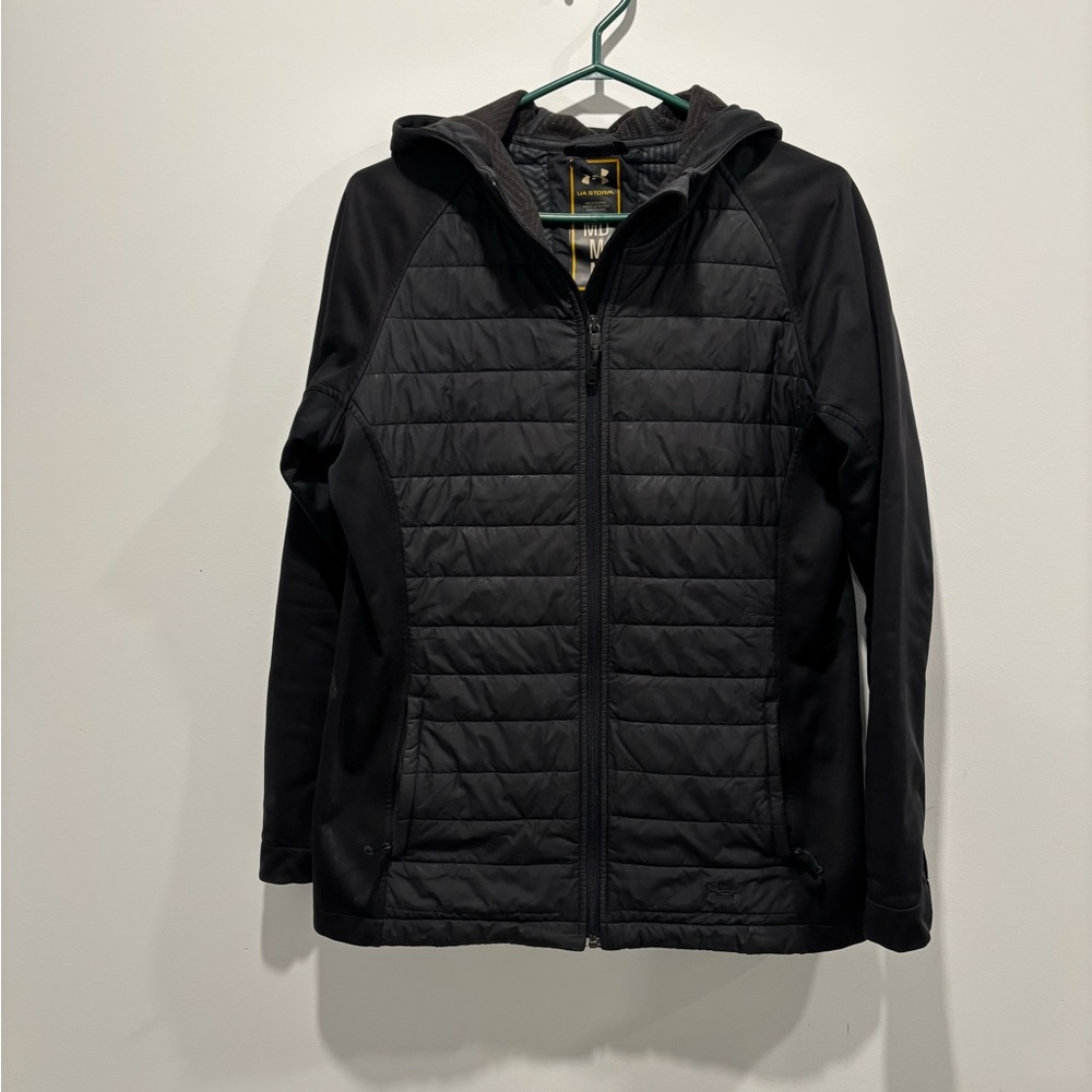 Under Amour Storm Black Hooded Jacket